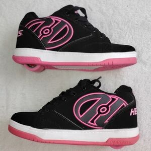Heelys Kids' Black and Pink Sneakers